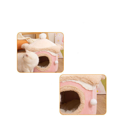 Cute Ice Cream Pet Dog House