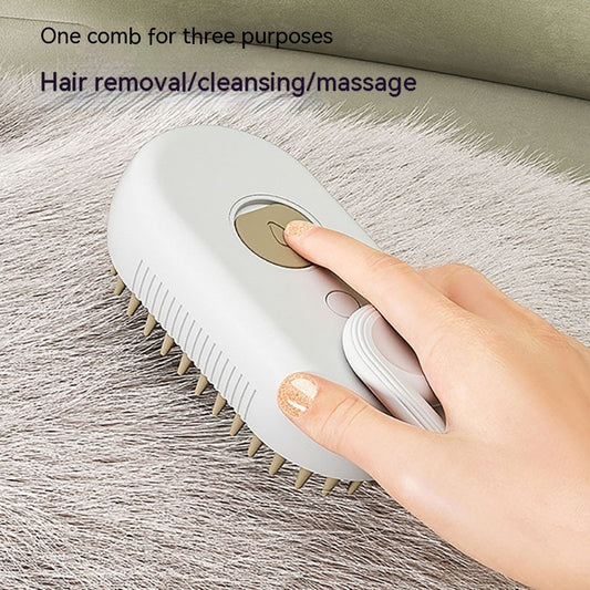 3 In 1 Electric Cat Steam Hair Brush