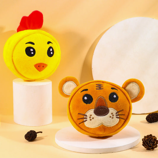 Pet Vocal Teething Bite Resistant Plush Toy