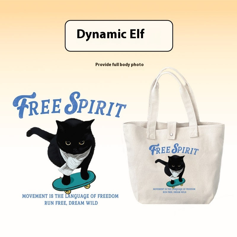 Pet Custom Pure Cotton Canvas Bag