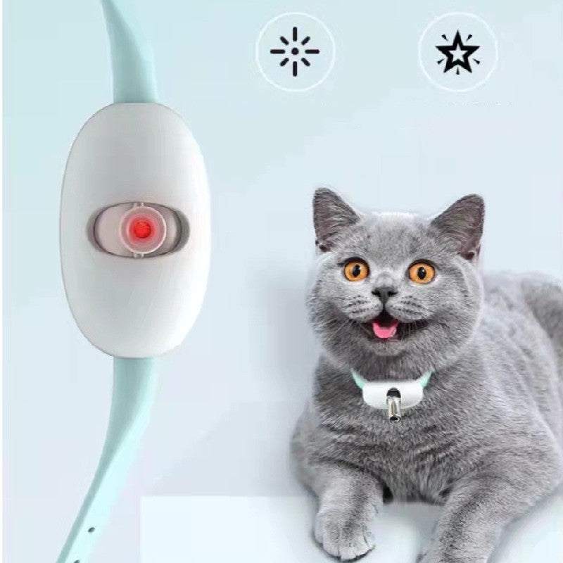 Automatic Cat Smart Laser Teasing Collar