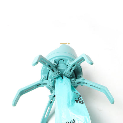 Portable Dog Poop Scooper With Built-in Dispenser