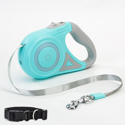Retractable Spotlight Automatic Dog Leash