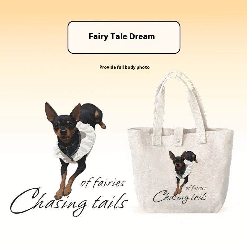 Pet Custom Pure Cotton Canvas Bag