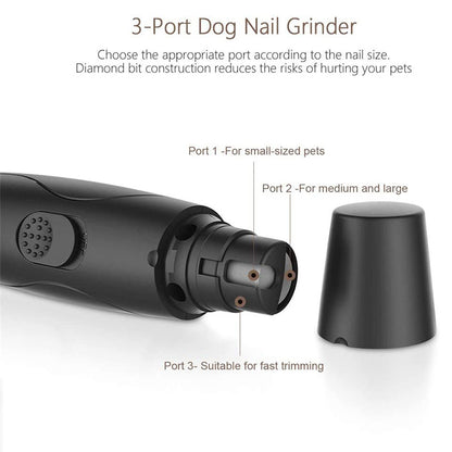 Pet Electric Low Noise Nail Polisher