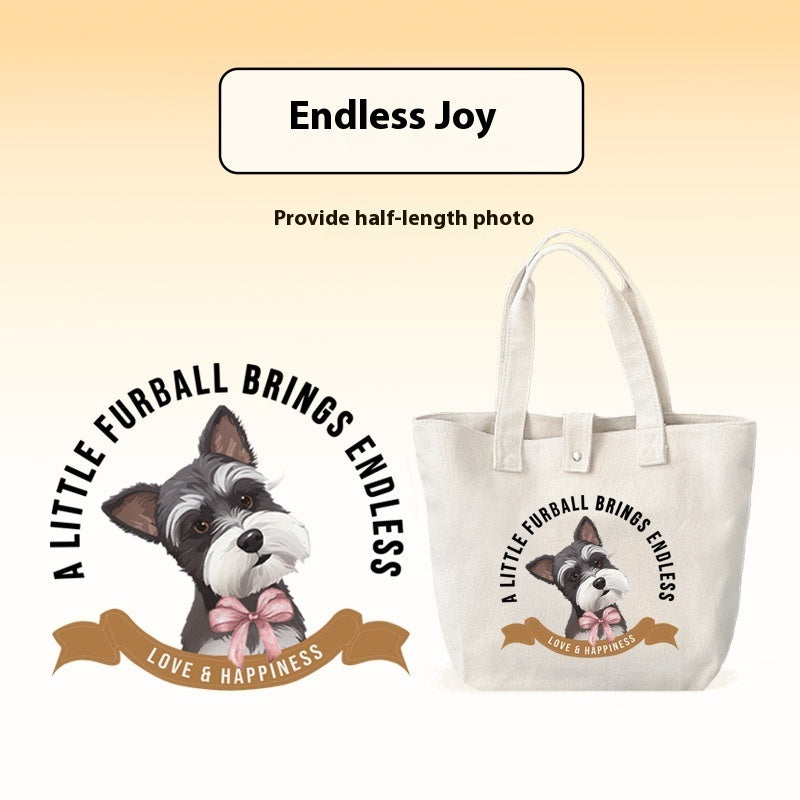 Pet Custom Pure Cotton Canvas Bag
