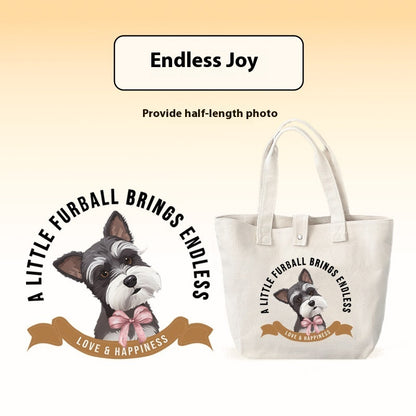 Pet Custom Pure Cotton Canvas Bag