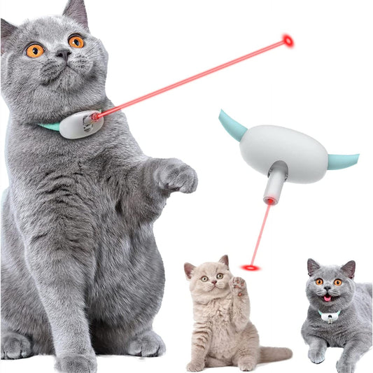 Automatic Cat Smart Laser Teasing Collar