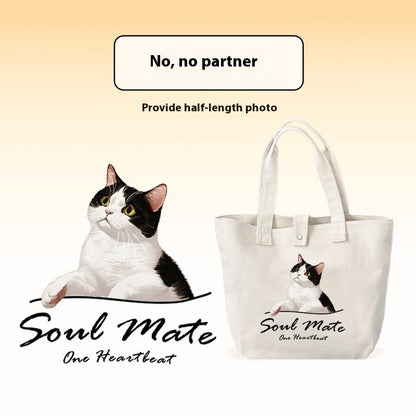 Pet Custom Pure Cotton Canvas Bag