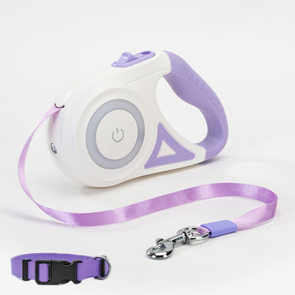 Retractable Spotlight Automatic Dog Leash