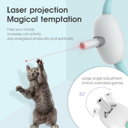 Automatic Cat Smart Laser Teasing Collar