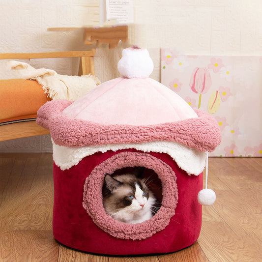 Cute Ice Cream Pet Dog House