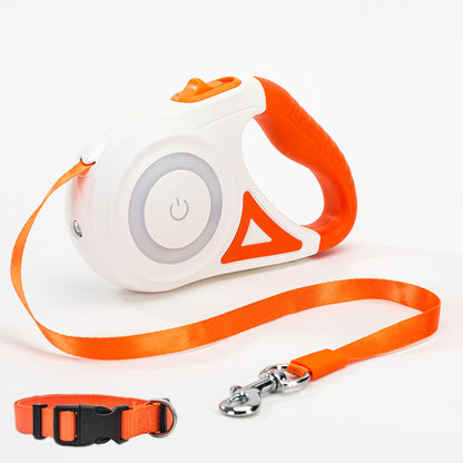 Retractable Spotlight Automatic Dog Leash
